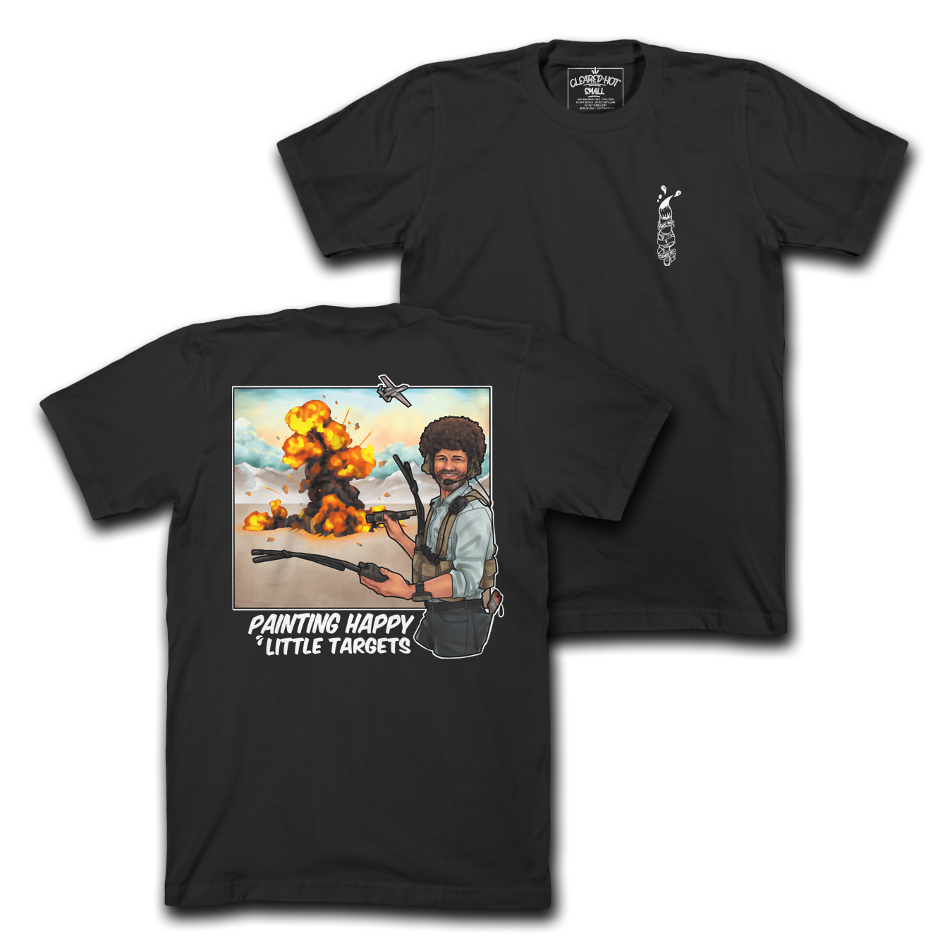 Bob ross tee shirt sales