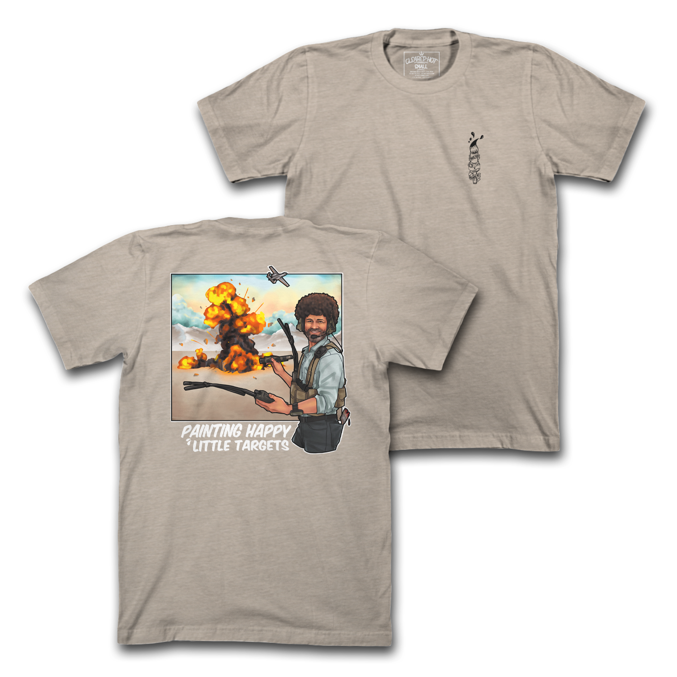 BOB ROSS - TAN TEE