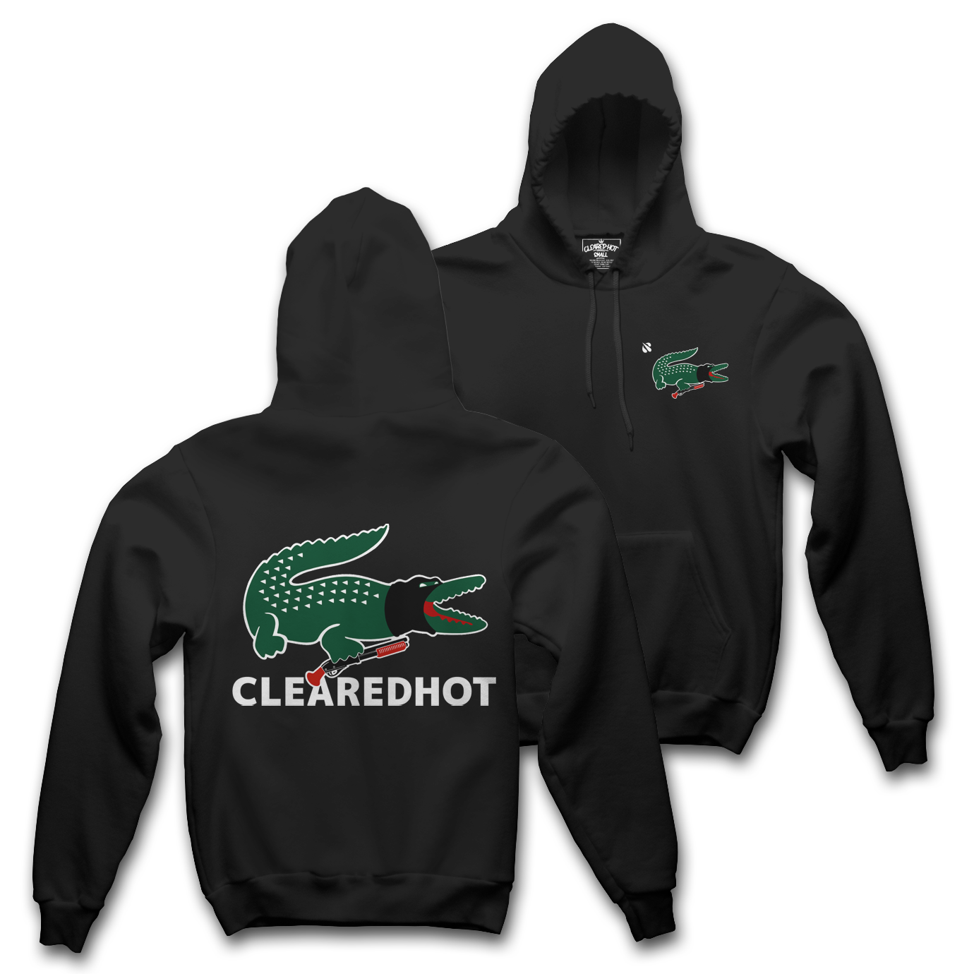 THE CROCODILE - BLK HOOD