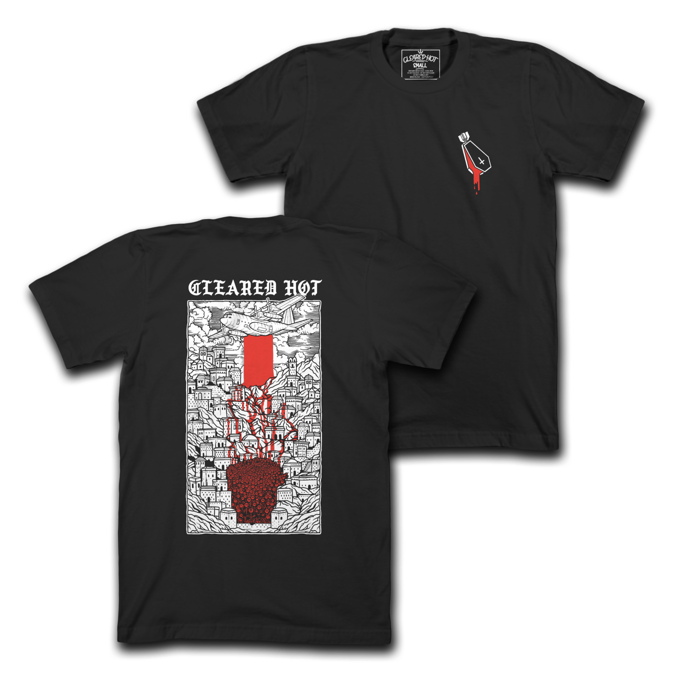 WATER THE FIELDS - BLK TEE