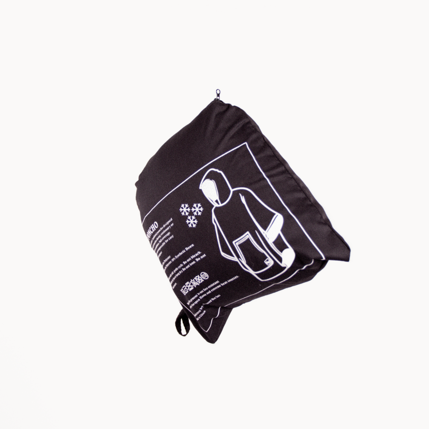 OP PONCHO -TIGER STRIPE