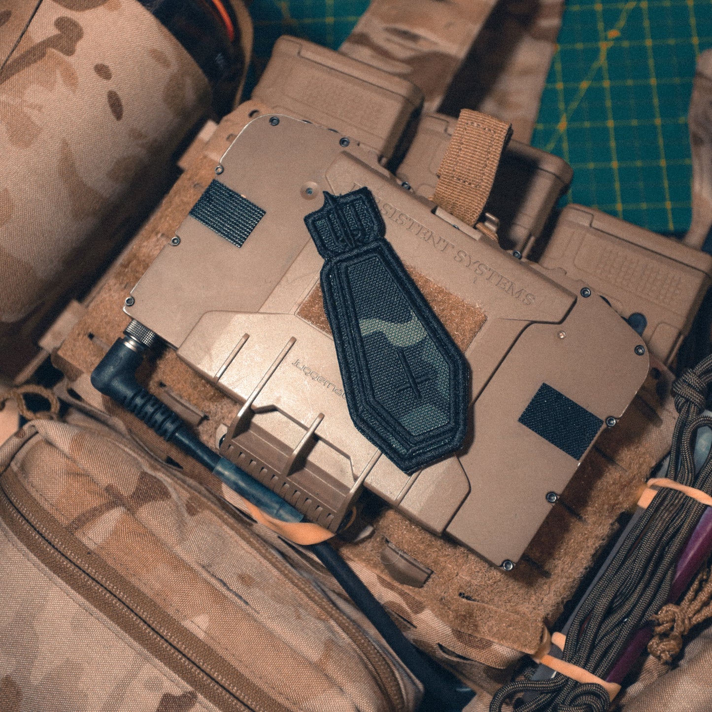 DEATH INBOUND - MULTICAM BLACK PATCH