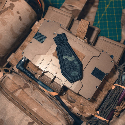 DEATH INBOUND - MULTICAM BLACK PATCH