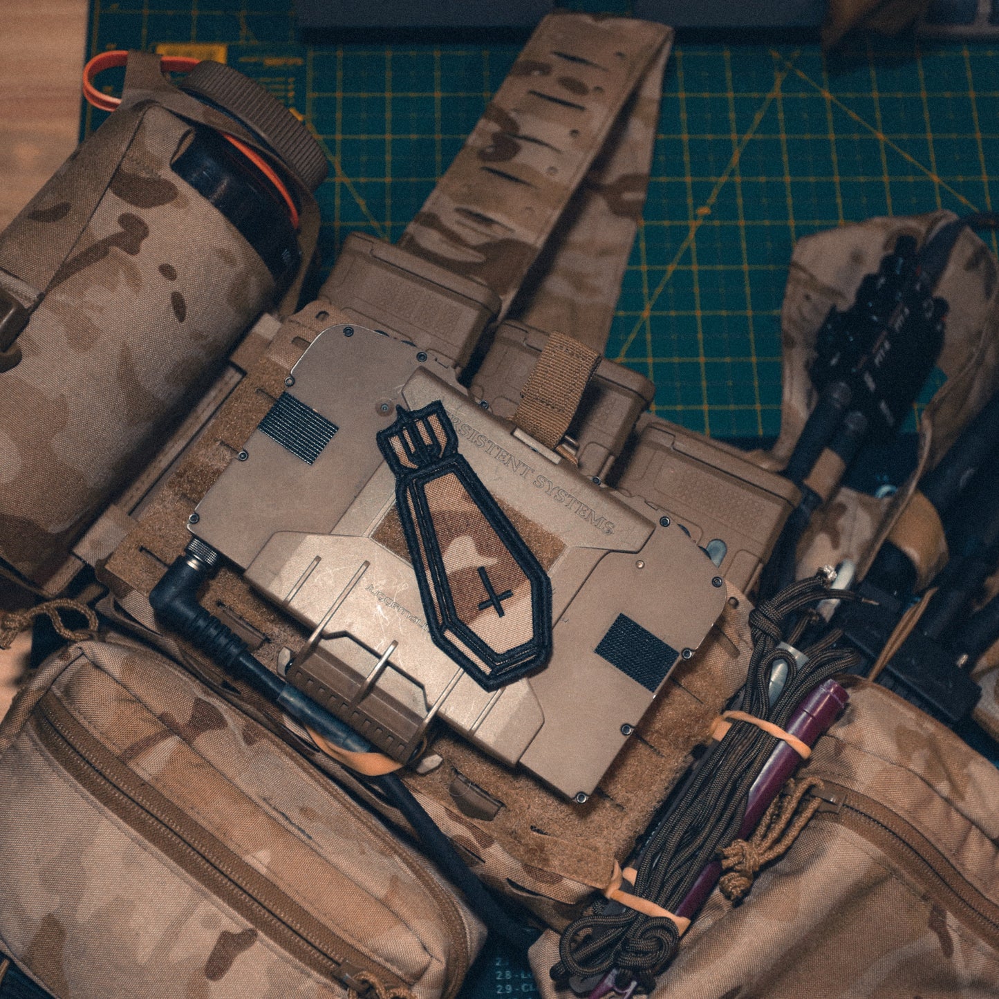 DEATH INBOUND - MULTICAM ARID PATCH