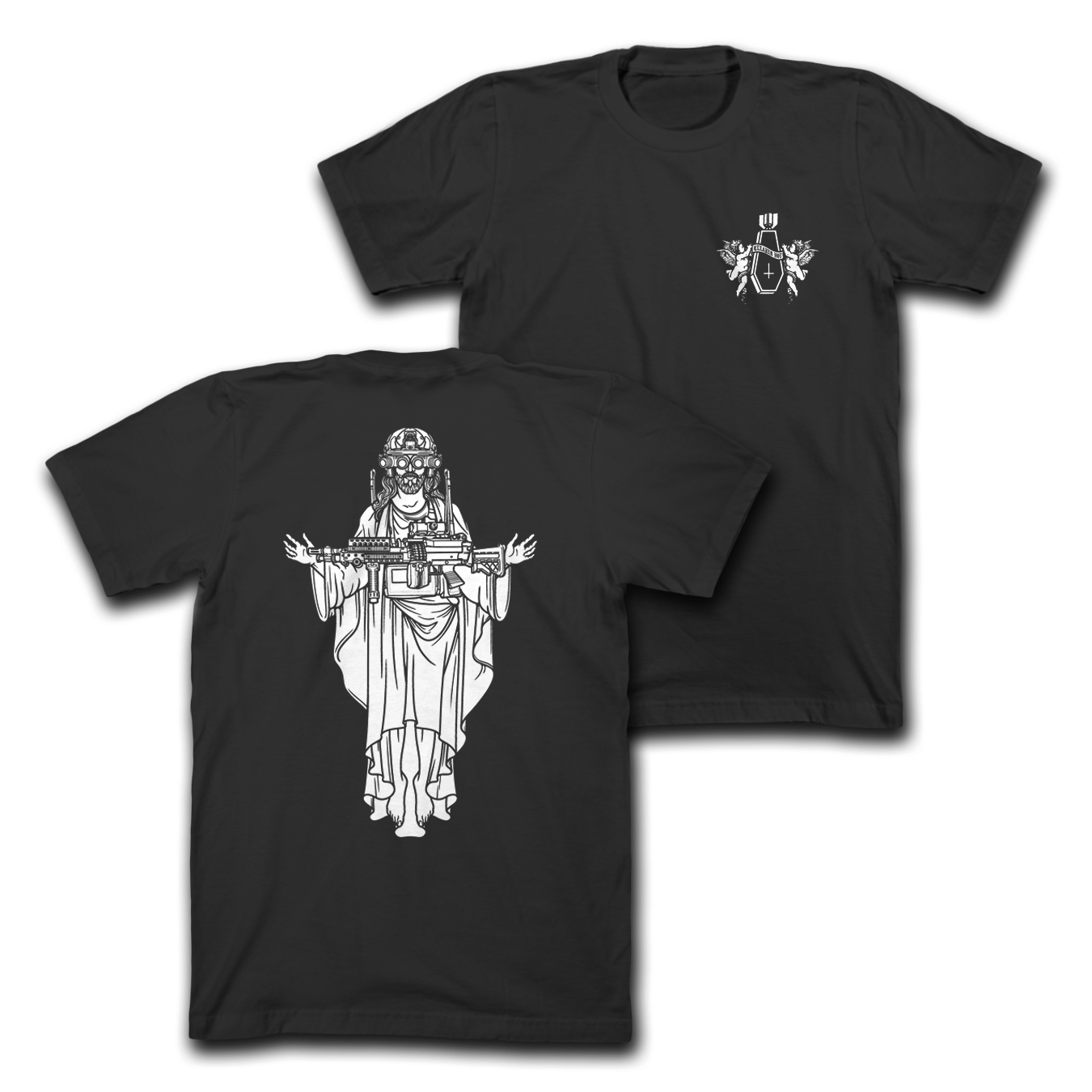 JESUS, TAKE THE SAW - BLK TEE