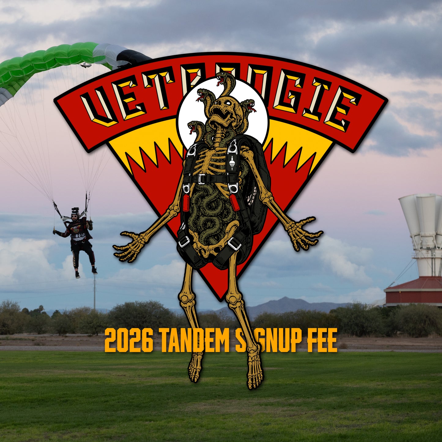 VETBOOGIE 2026 SIGNUP FEE (Tandem jumper)