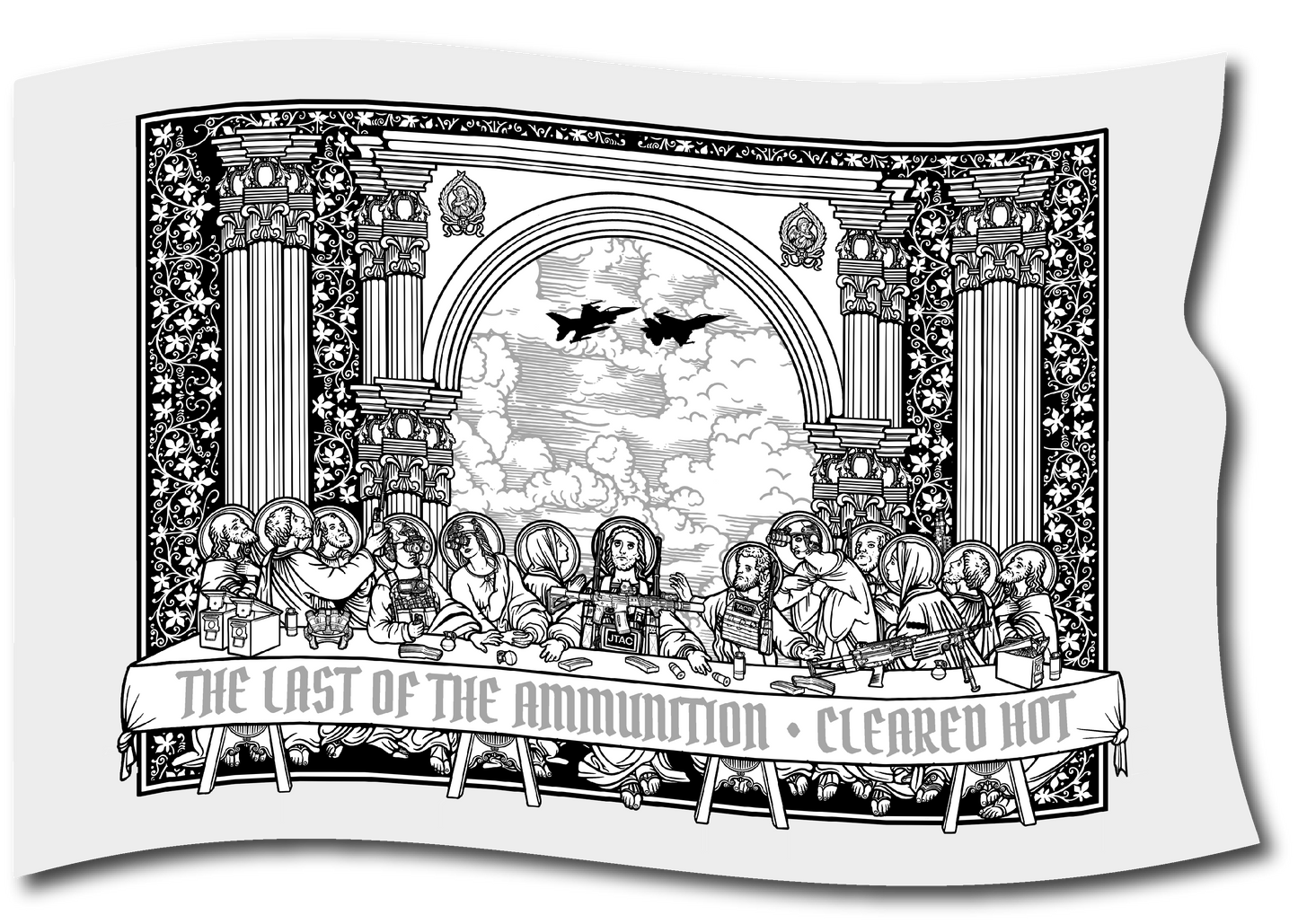 THE LAST OF THE AMMUNITION - FLAG