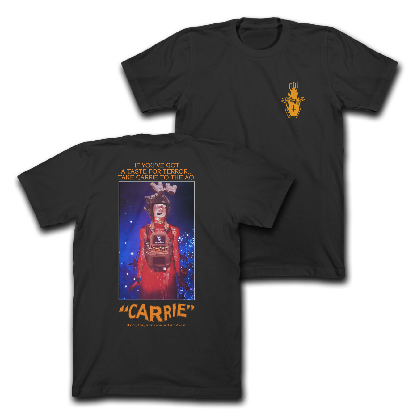 CARRIE - BLACK TEE