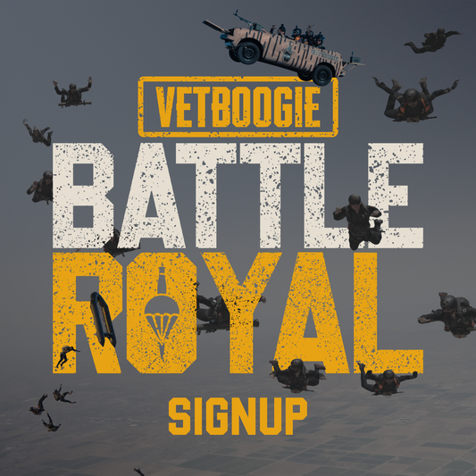 VETBOOGIE BATTLE ROYAL -AUG 10–12 | SIGNUP FEE