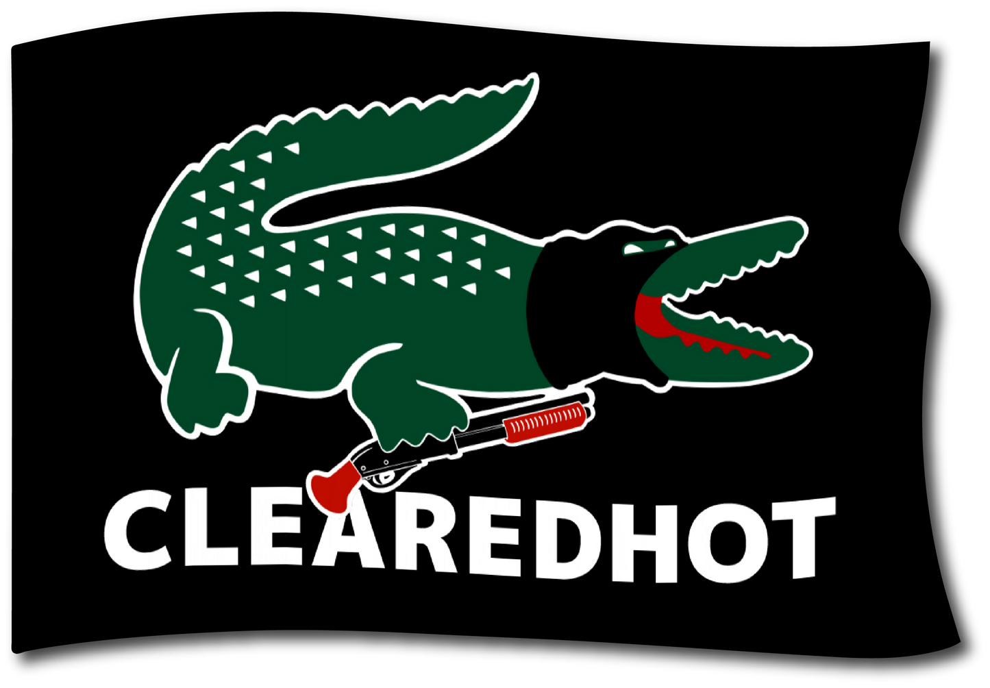 THE CROCODILE - FLAG