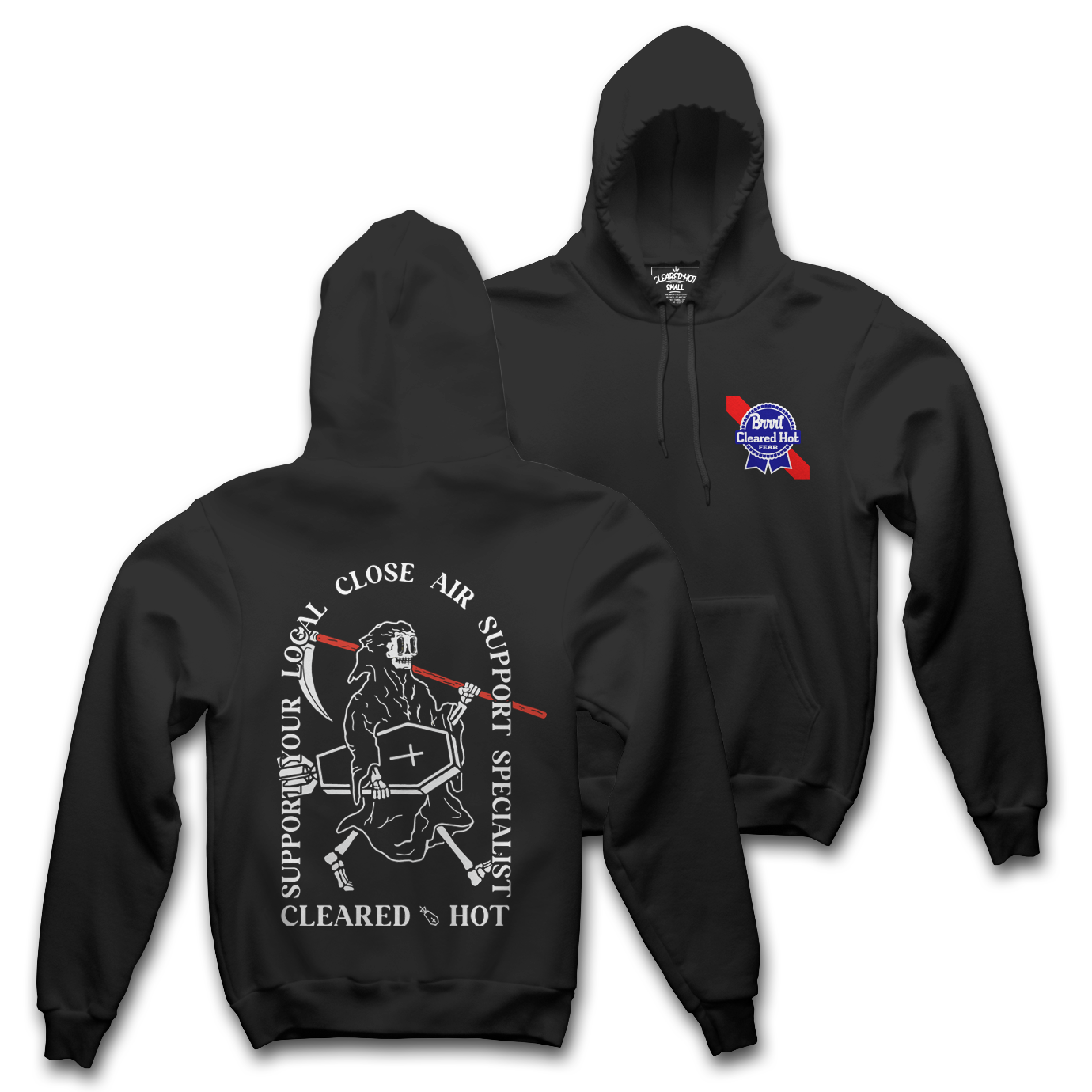 PBR FEAR  - BLK HOOD