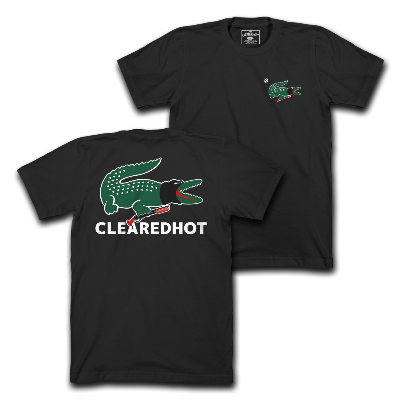 THE CROCODILE - BLK - TEE