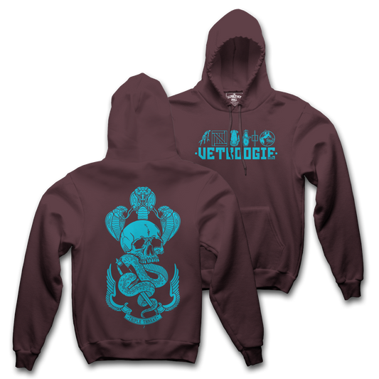 VETBOOGIE TRIPLE THREAT - HOOD MAROON *PREORDER*