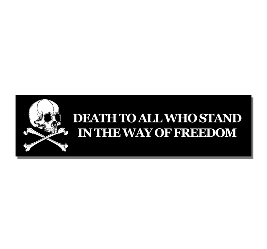 BLACK FLAG - BUMPER STICKER