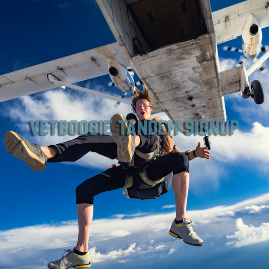 VETBOOGIE 2024 SIGNUP FEE (Tandem jumper)
