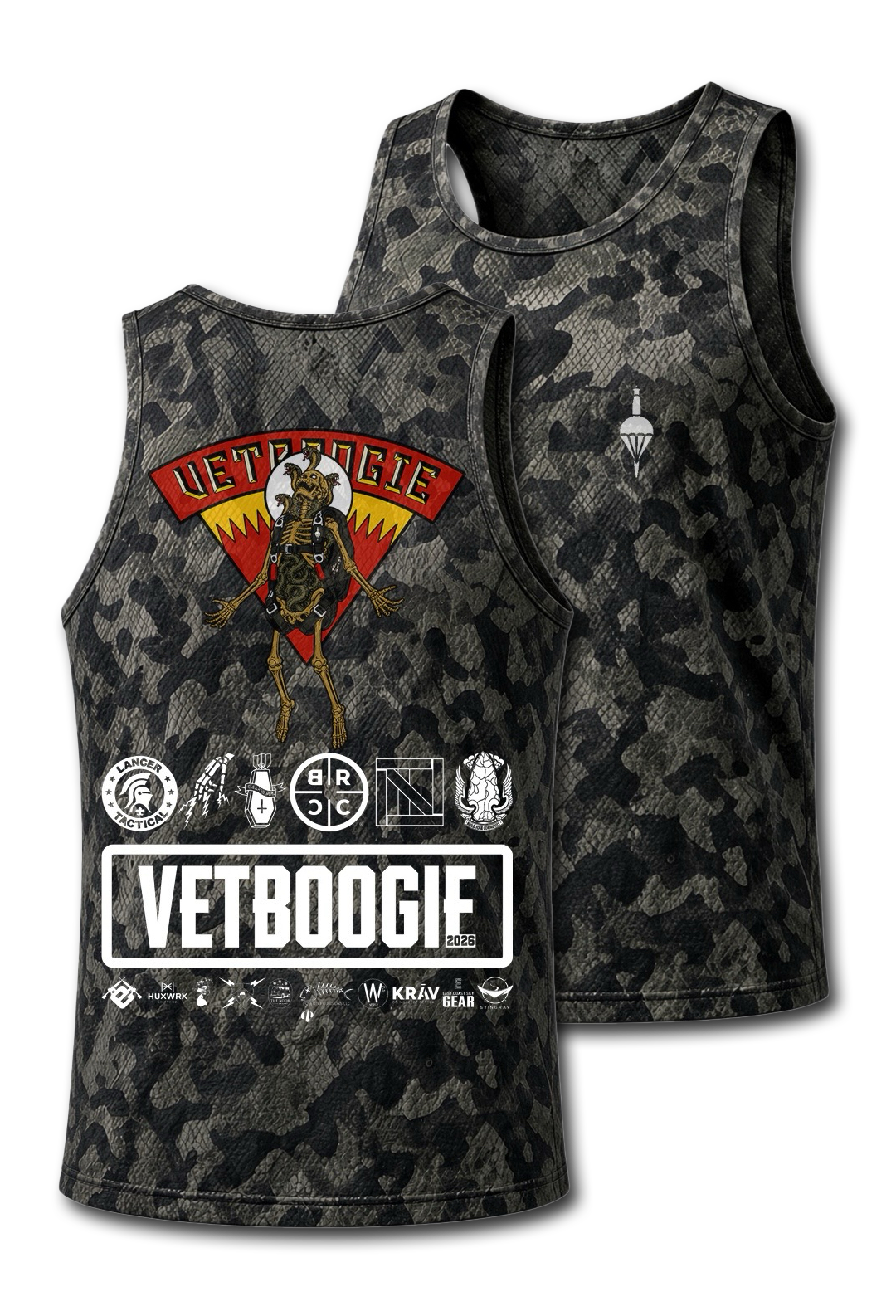VETBOOGIE - MCB SINGLET *FUNDRAISER PREORDER*