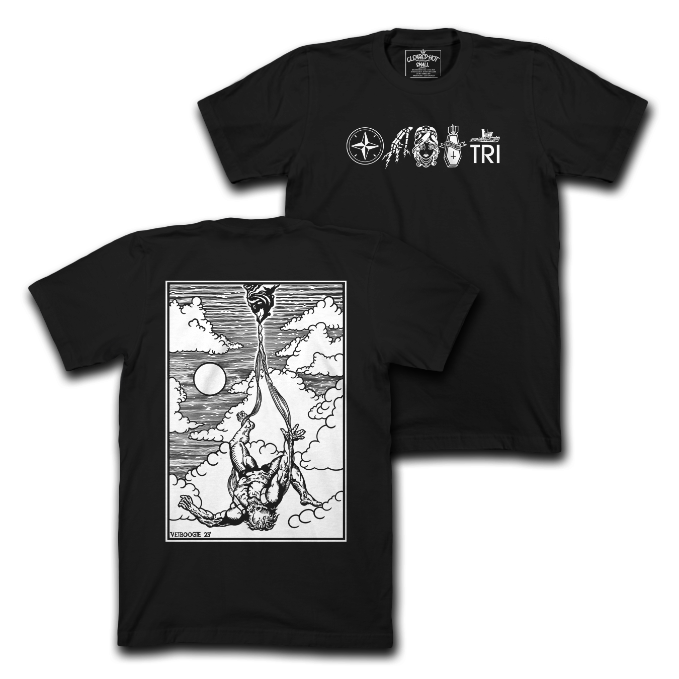 ARCH ANGLE - BLK TEE