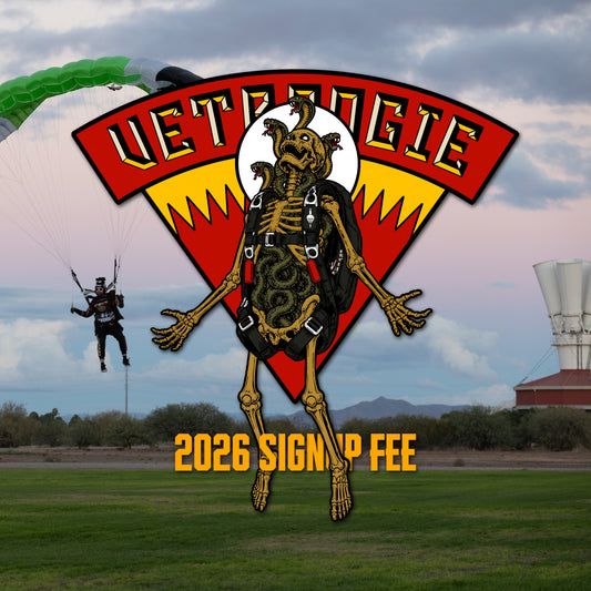 VETBOOGIE 2026 SIGNUP FEE (licensed skydivers)