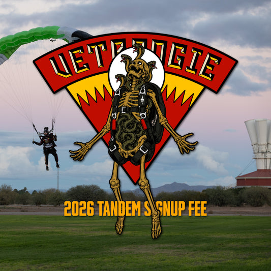 VETBOOGIE 2026 SIGNUP FEE (Tandem jumper)
