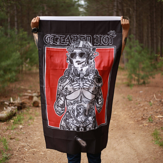 SHADES PINUP - FLAG