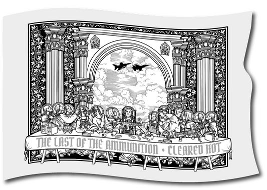 THE LAST OF THE AMMUNITION - FLAG